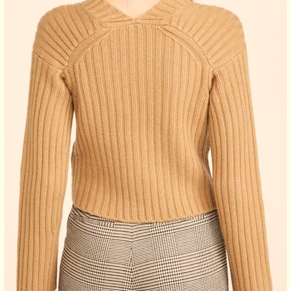 ✨ Vince Wool-Cashmere Ribbed Cardigan ✨
Size: S
Color: Camel - Picture 8 of 12